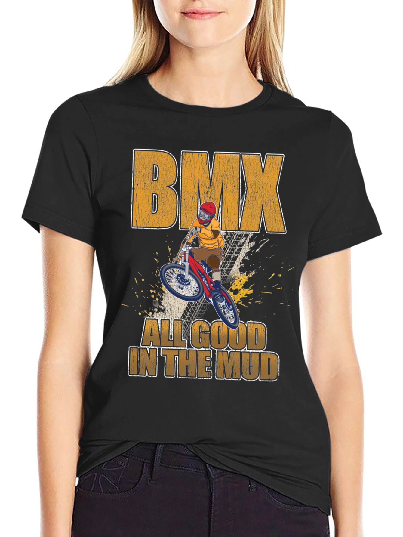 BMX All Good In The Mud Graphic T-Shirt