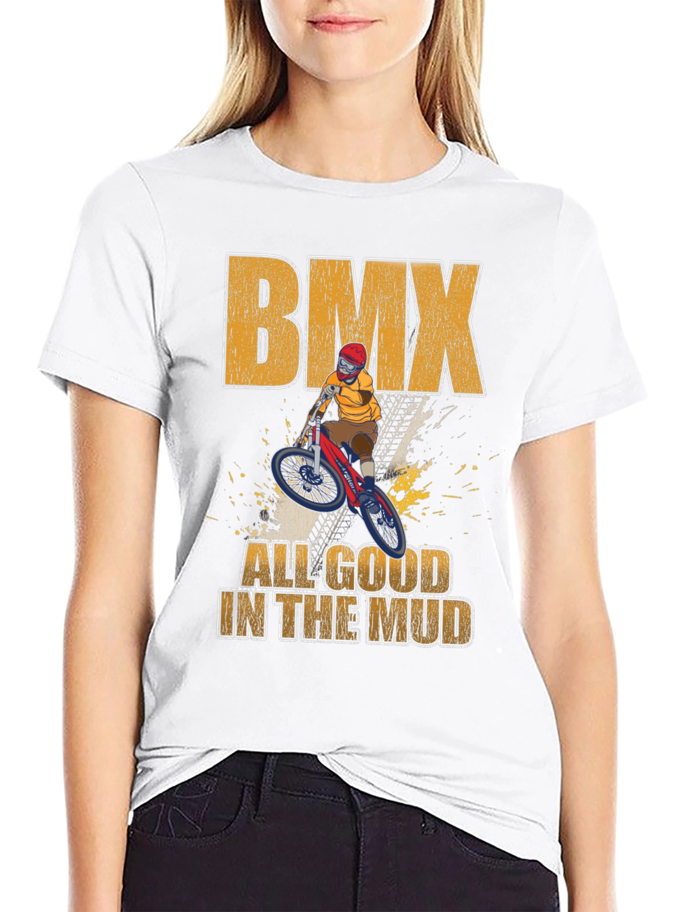 BMX All Good In The Mud Graphic T-Shirt