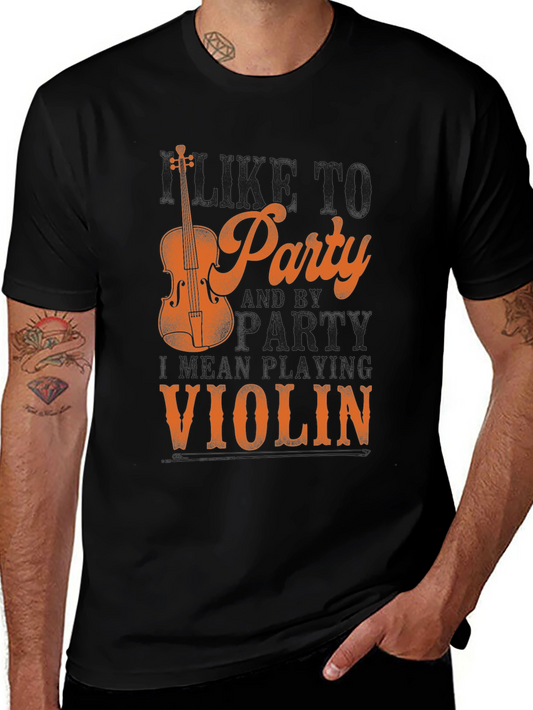 Violin Party T-Shirt - Musicians Apparel