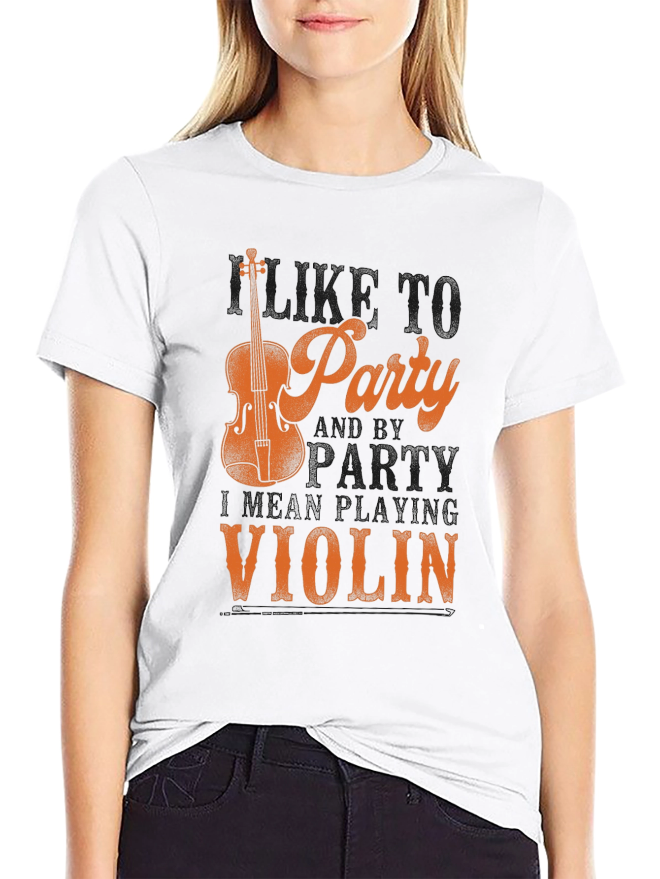 Violin Party T-Shirt - Musicians Apparel