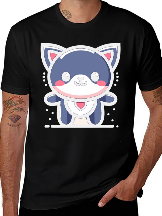 Cute Kawaii Cat T-Shirt - Soft & Stylish