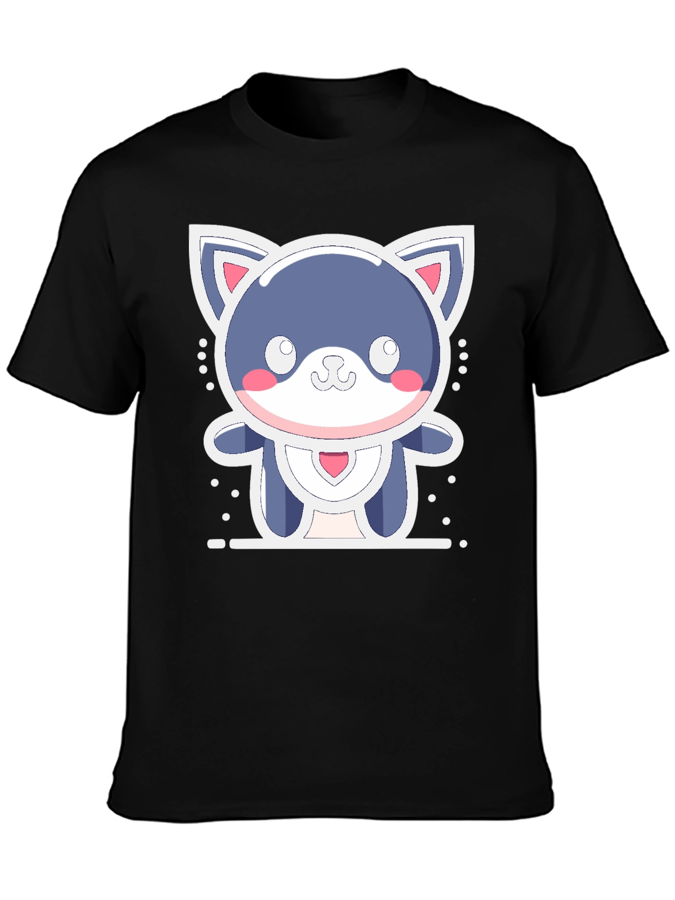 Cute Kawaii Cat T-Shirt - Soft & Stylish