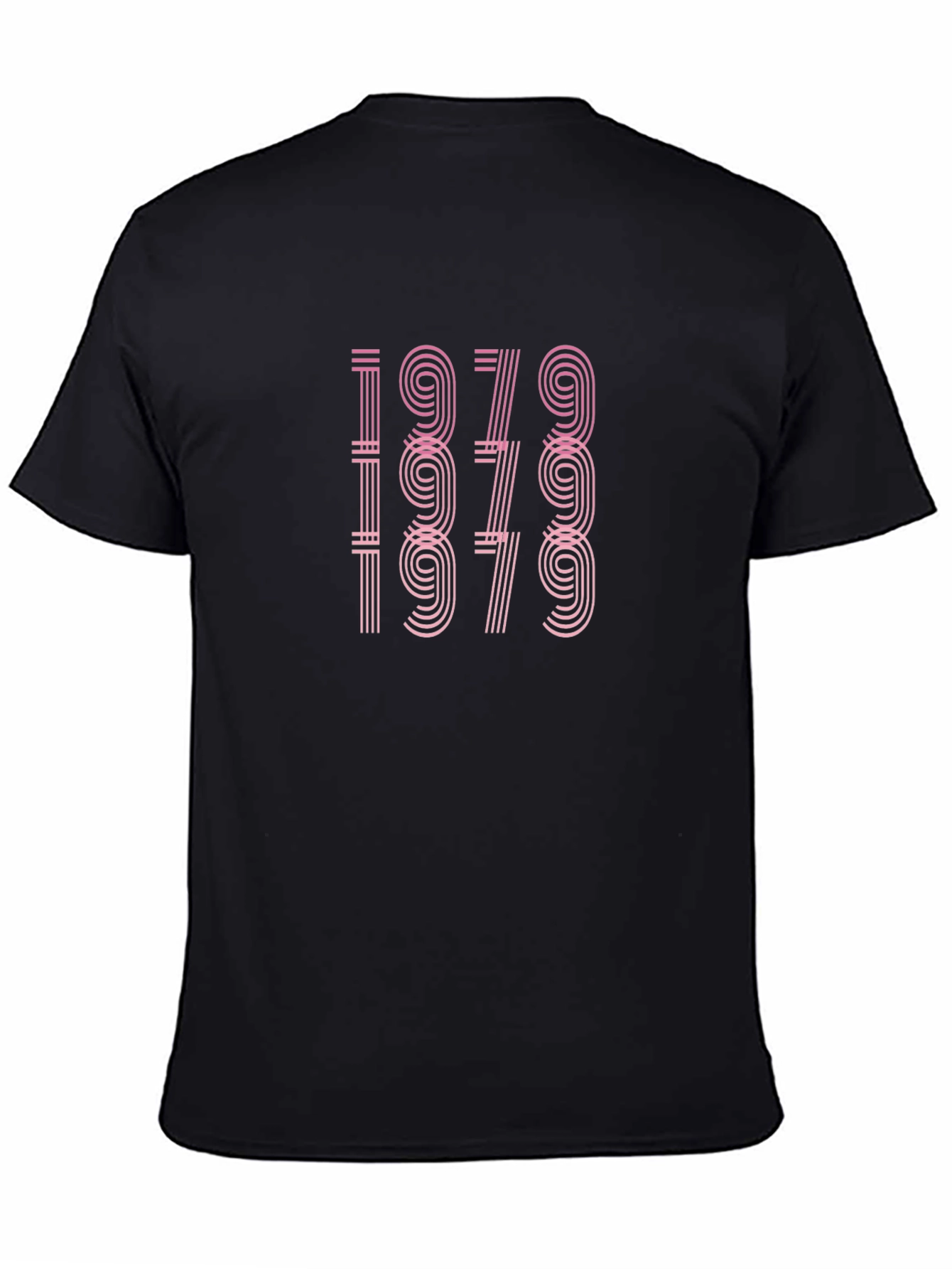Retro 1979 Graphic Tee - Black