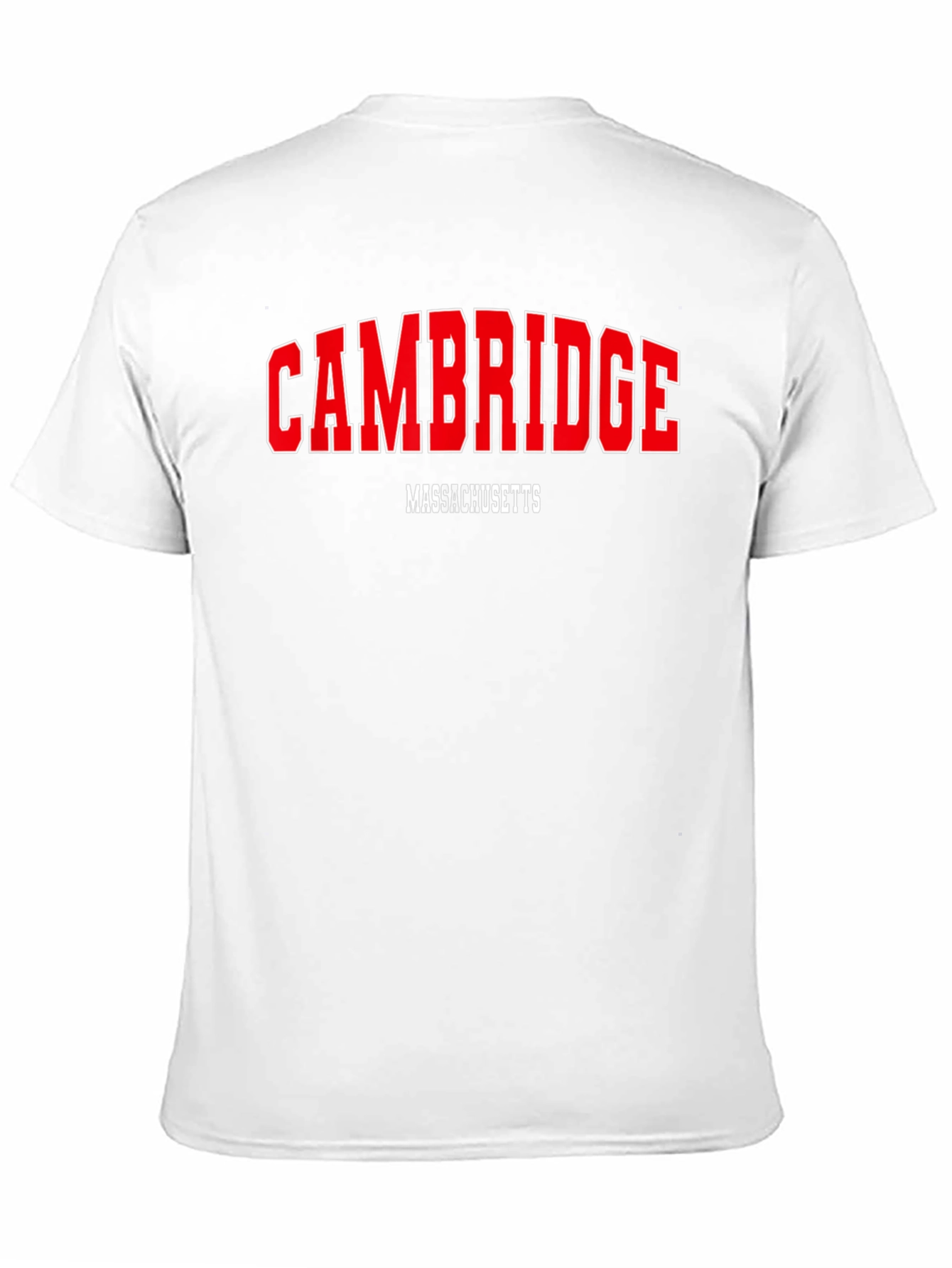 Cambridge Massachusetts T-Shirt - Classic College Style