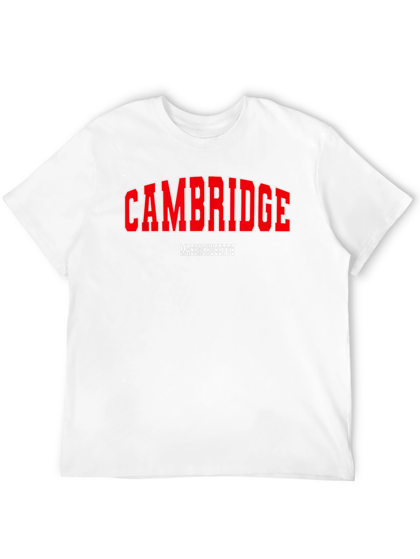 Cambridge Massachusetts T-Shirt - Classic College Style