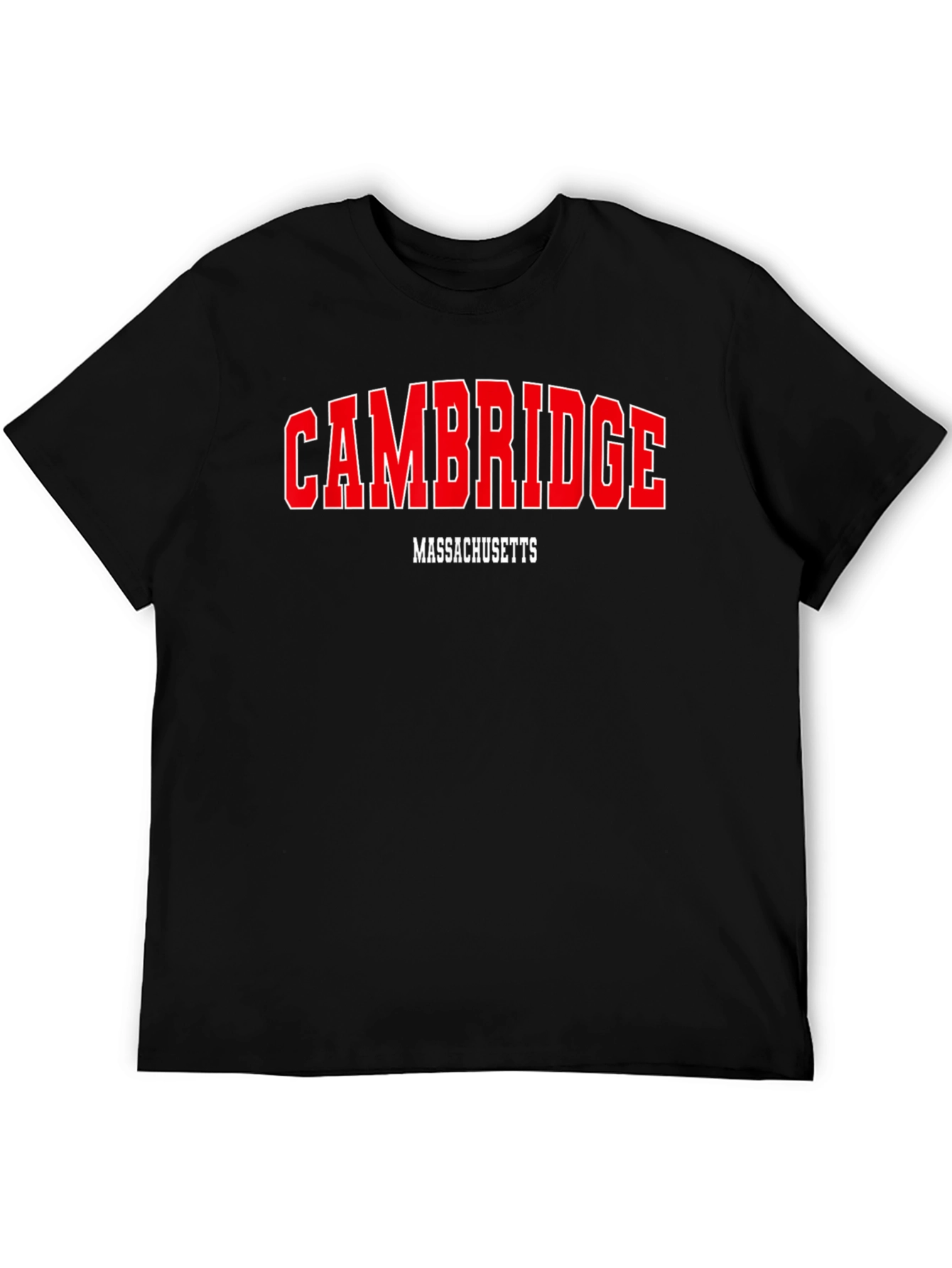 Cambridge Massachusetts T-Shirt - Classic College Style
