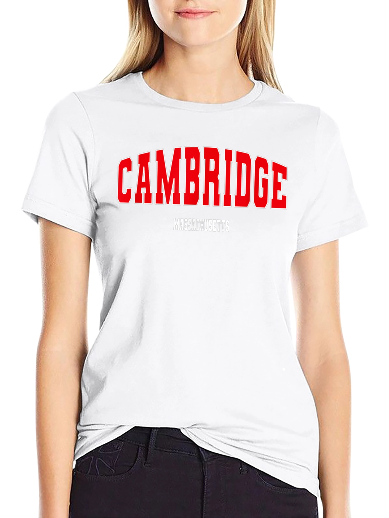 Cambridge Massachusetts T-Shirt - Classic College Style