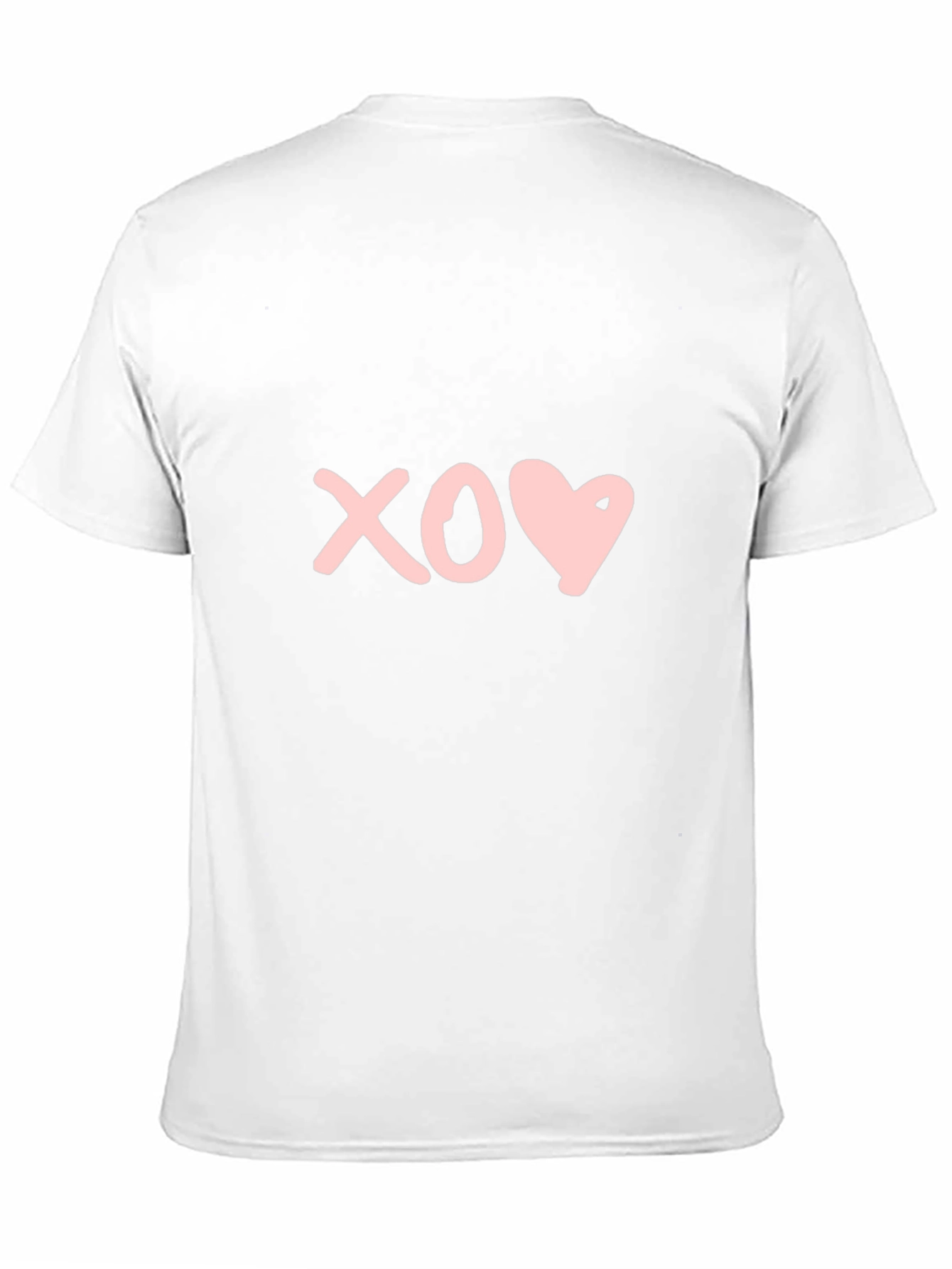 XO Heart Graphic Tee - Black Crew Neck T-Shirt