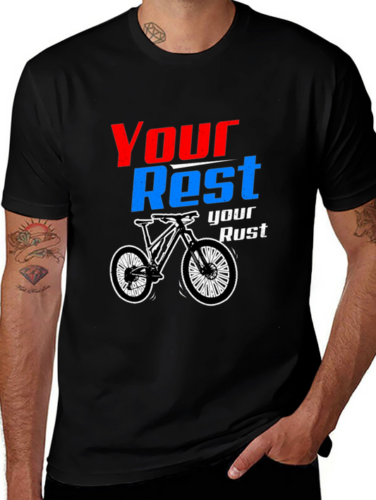 Your Rest Your Rust Biking Graphic Tee