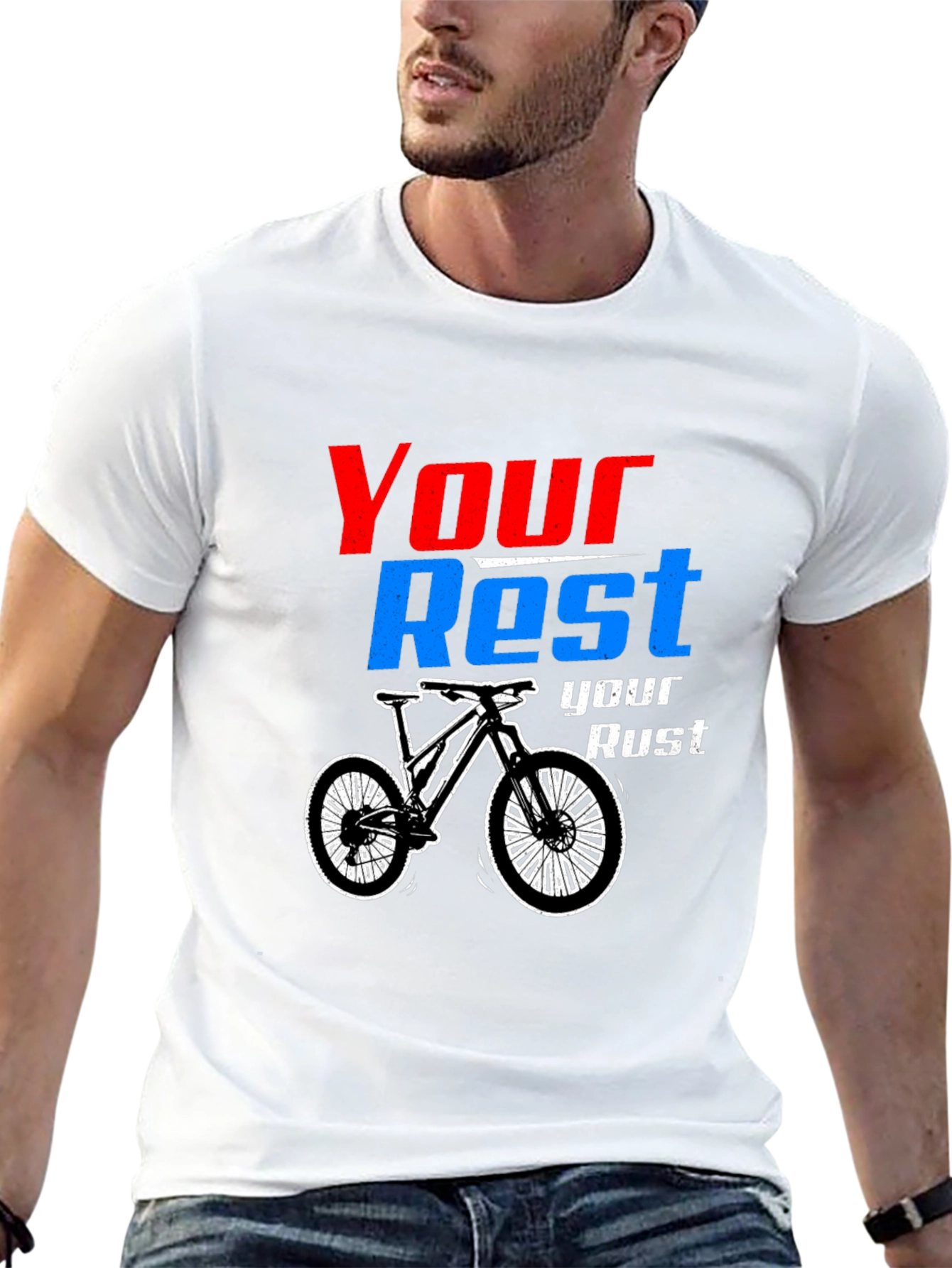 Your Rest Your Rust Biking Graphic Tee