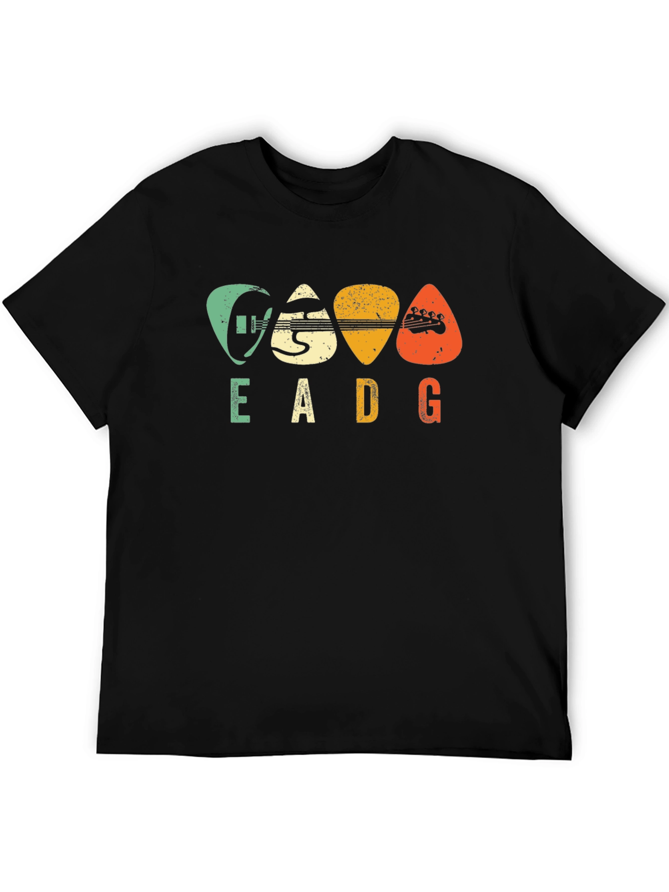 EADG Guitar Pick Graphic Tee - Musician T-Shirt
