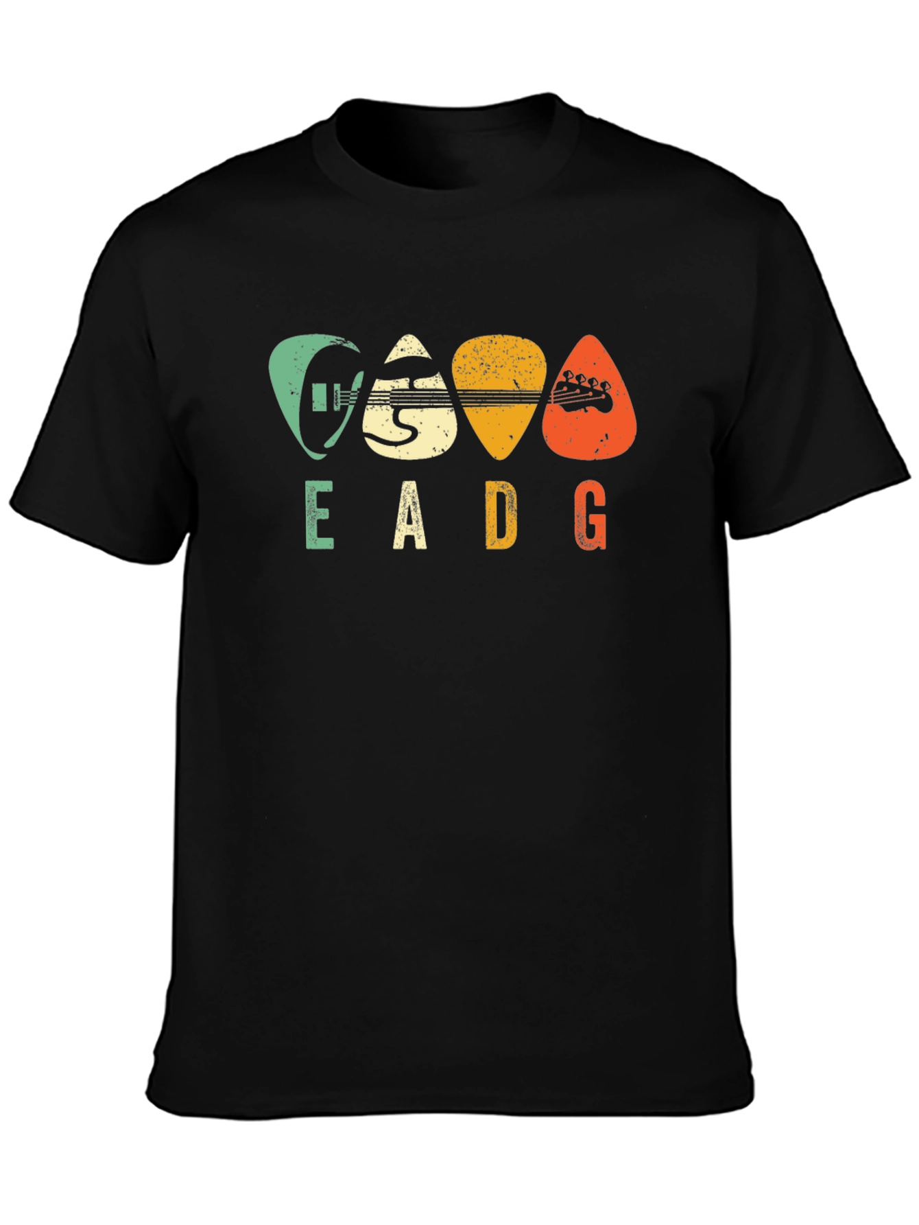 EADG Guitar Pick Graphic Tee - Musician T-Shirt