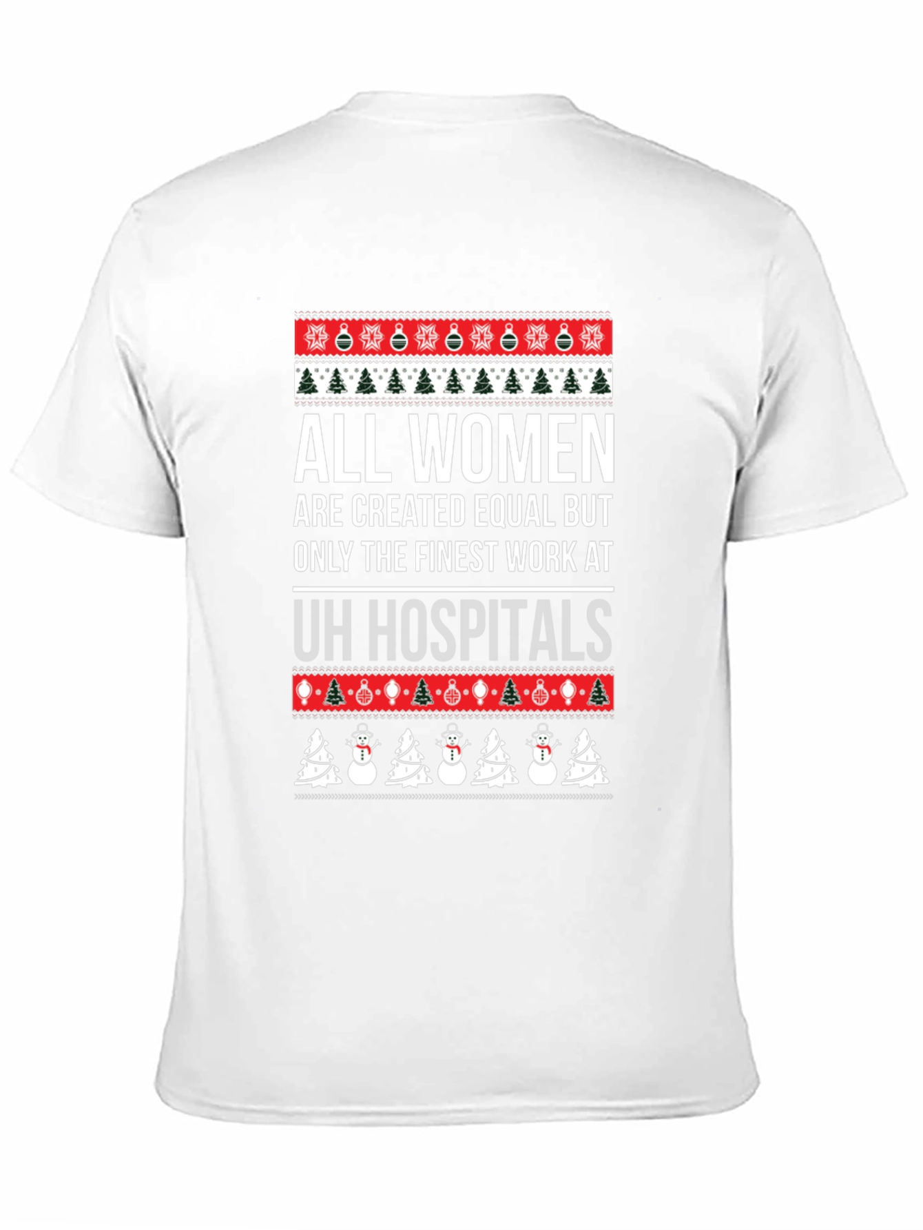 Funny Womens Hospital Christmas T-Shirt