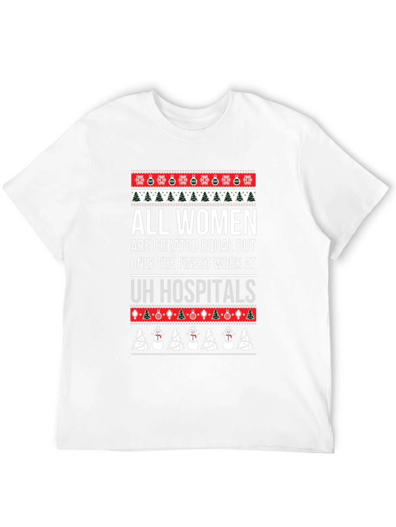 Funny Womens Hospital Christmas T-Shirt