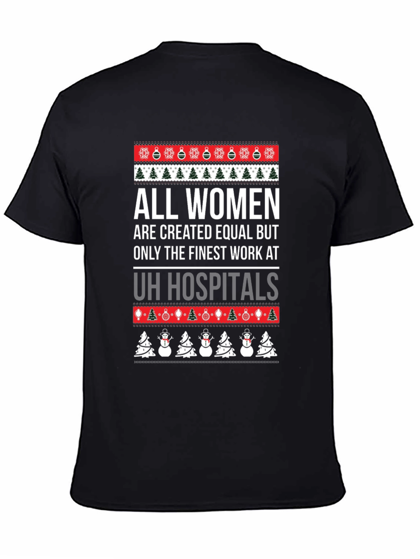 Funny Womens Hospital Christmas T-Shirt
