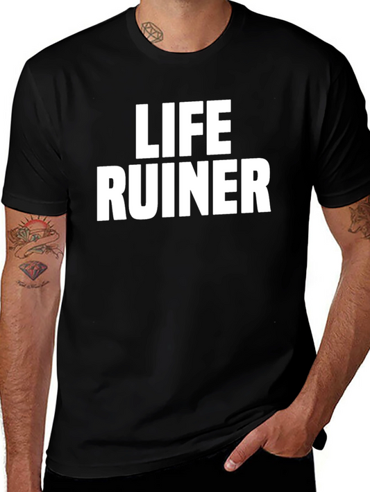 Life Ruiner Black Graphic Tee