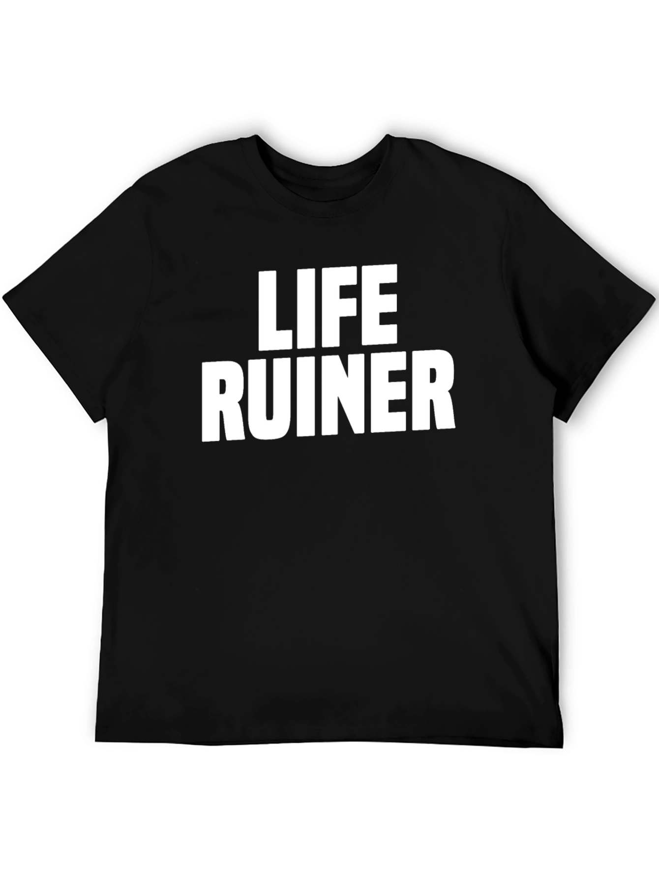 Life Ruiner Black Graphic Tee