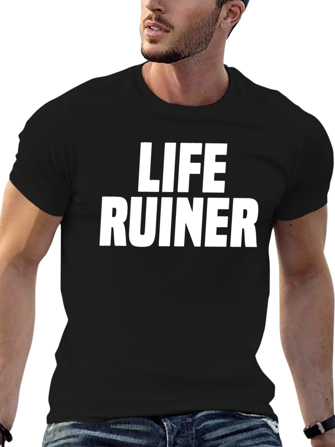 Life Ruiner Black Graphic Tee