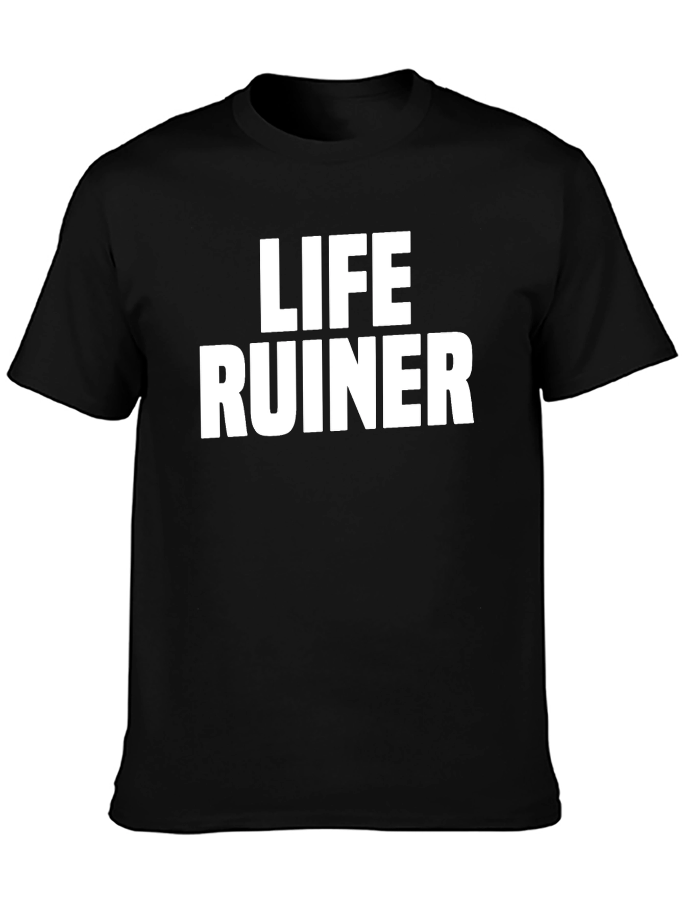 Life Ruiner Black Graphic Tee