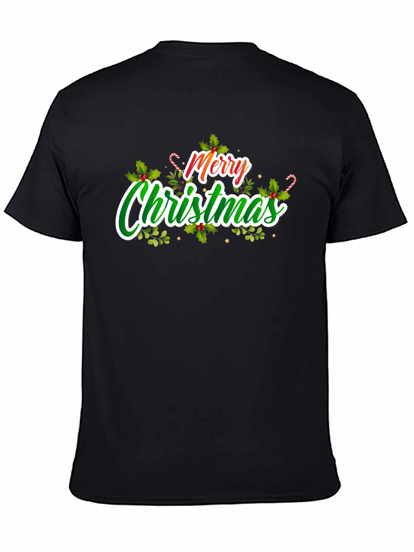 Festive Merry Christmas Graphic Tee