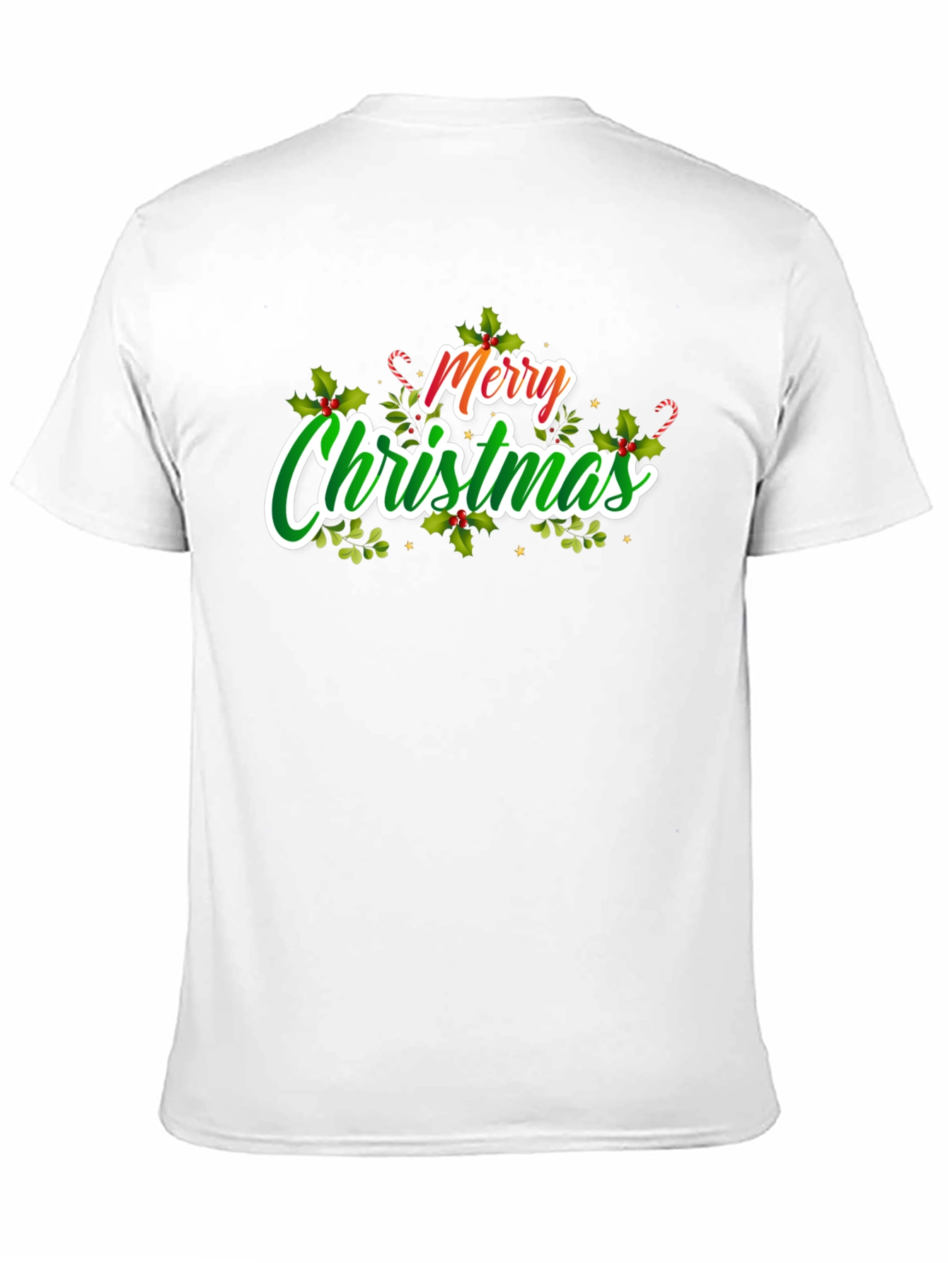Festive Merry Christmas Graphic Tee