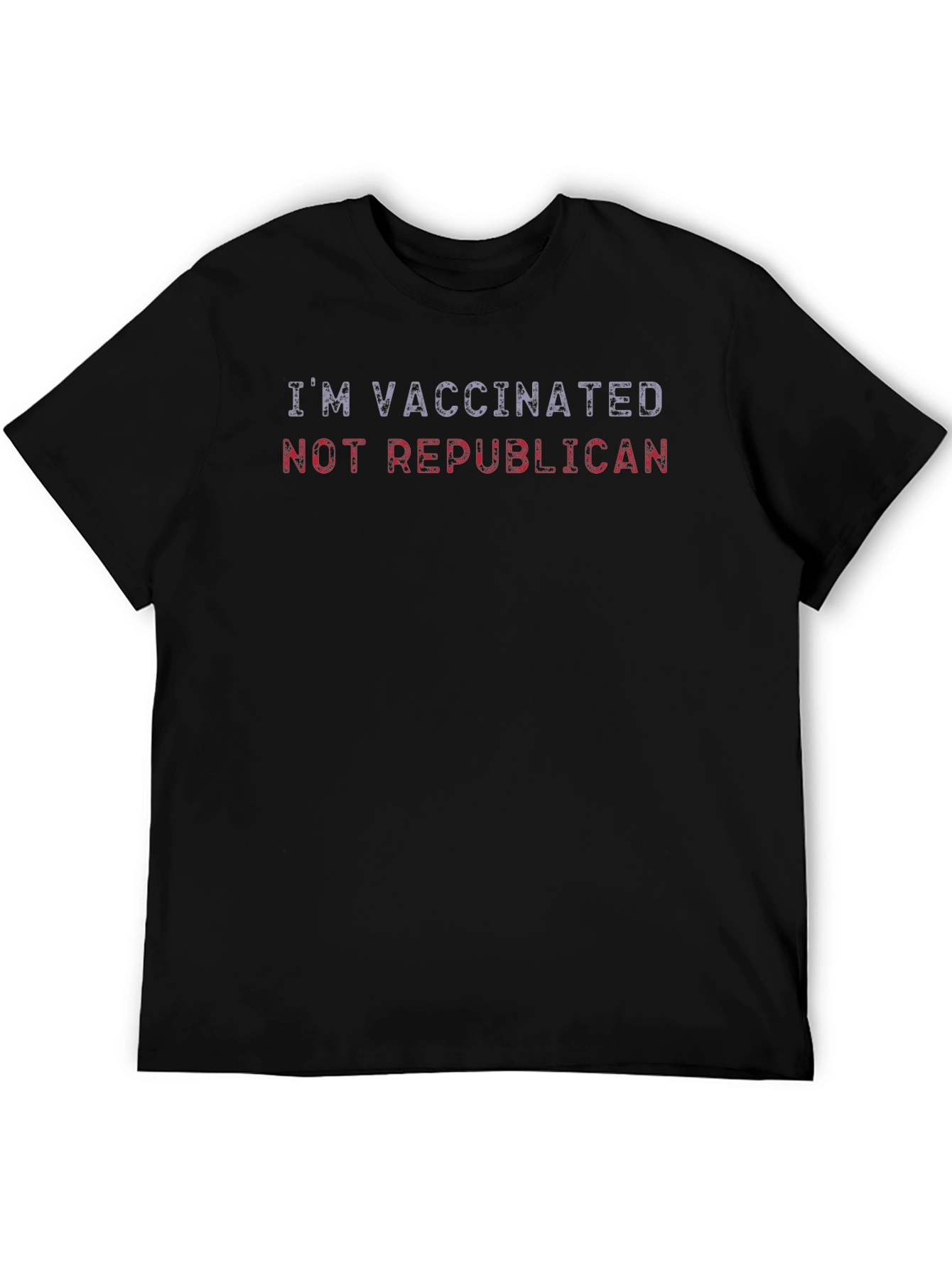 Vaccinated Not Republican Graphic Tee
