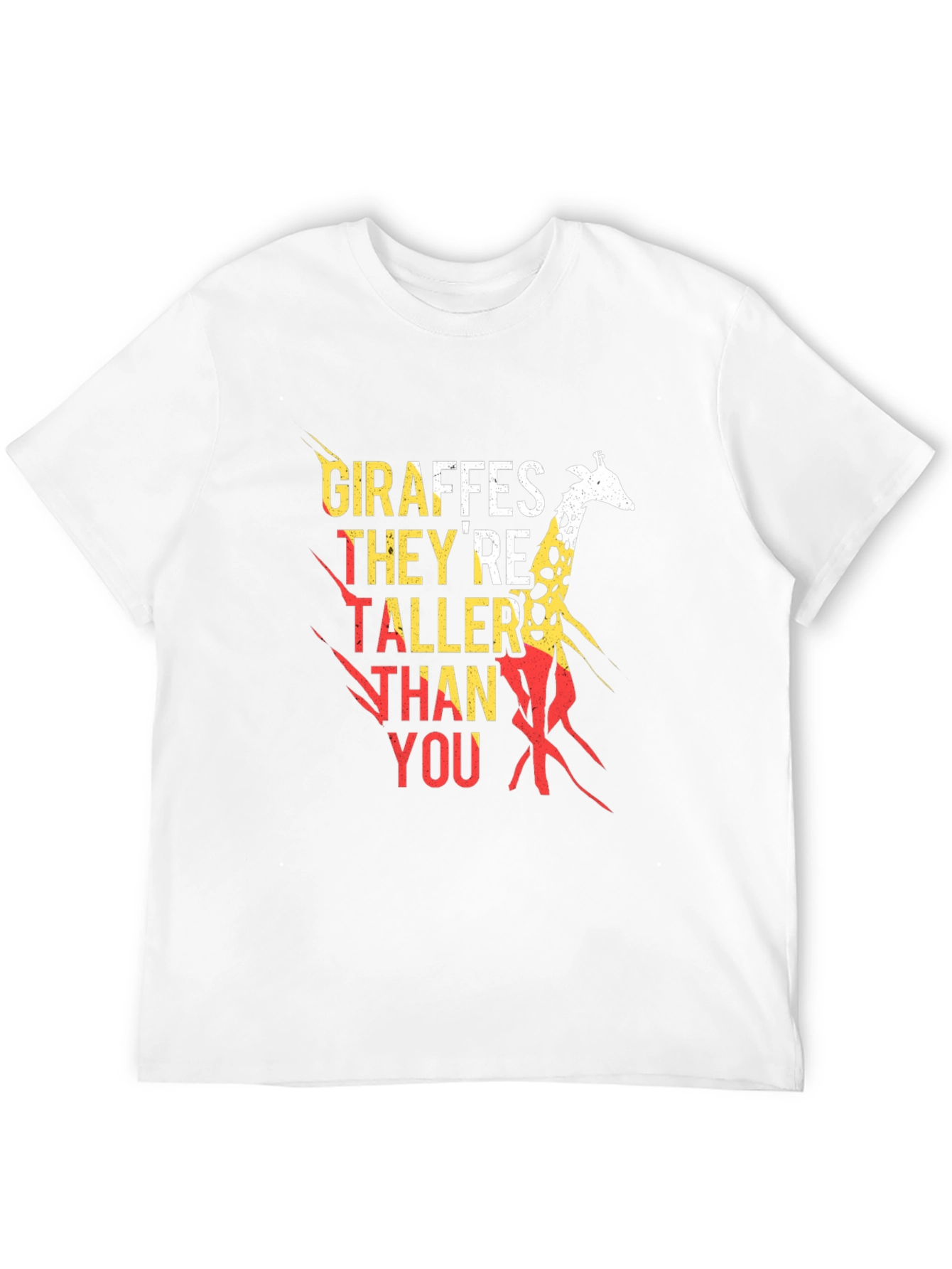 Giraffe Taller Than You Graphic Tee
