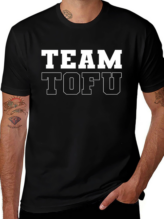 Team Tofu Tee - Vegan & Vegetarian Pride!