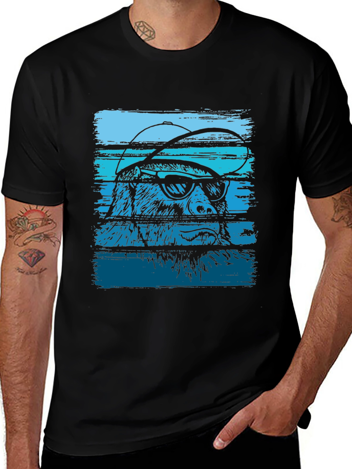 Cool Bear Graphic T-Shirt