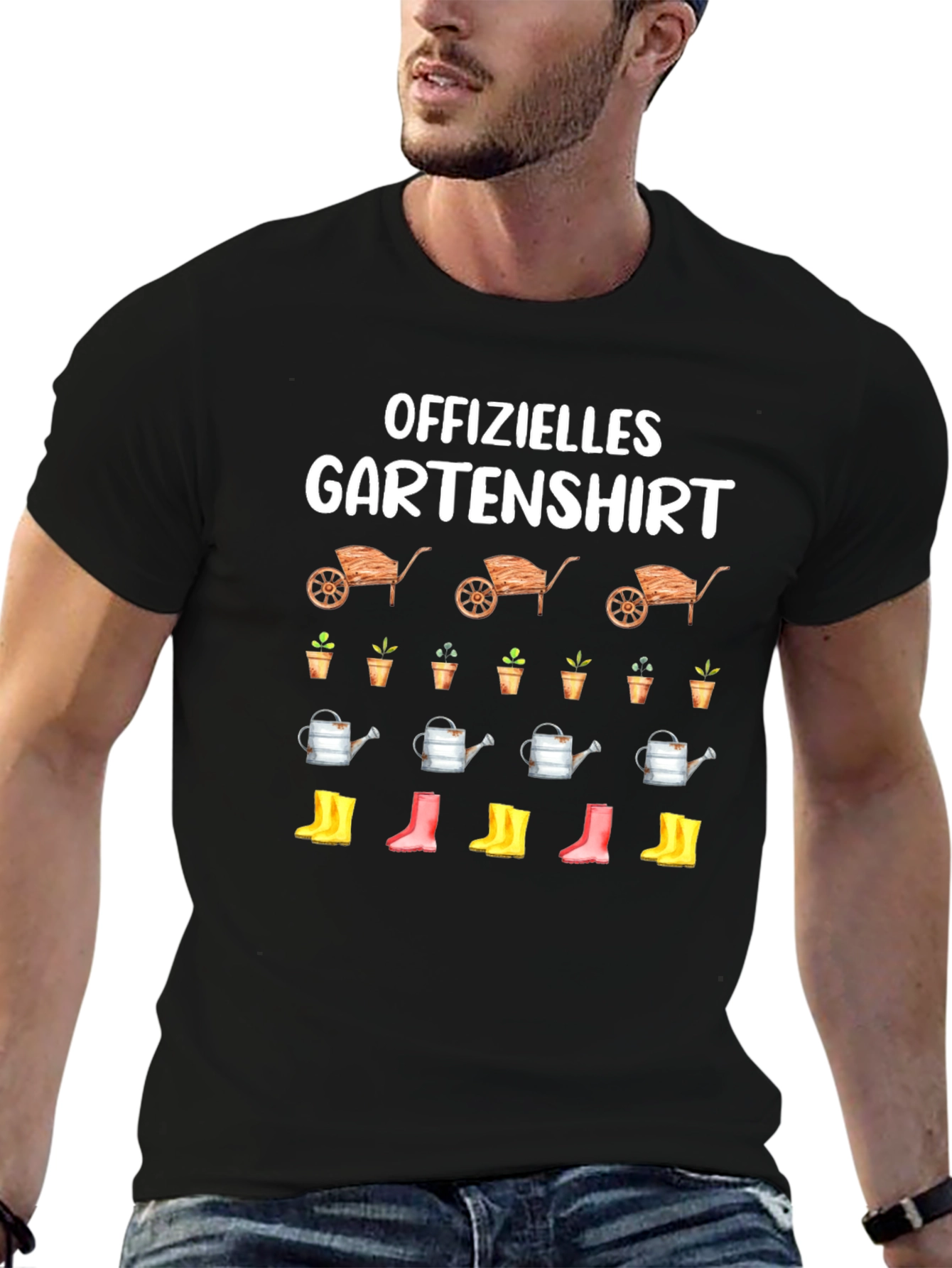 Gardening T-Shirt Official Gardener Shirt Funny Garden Tee