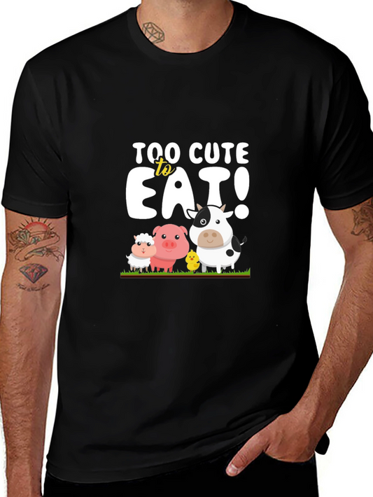 Too Cute to Eat Graphic T-Shirt