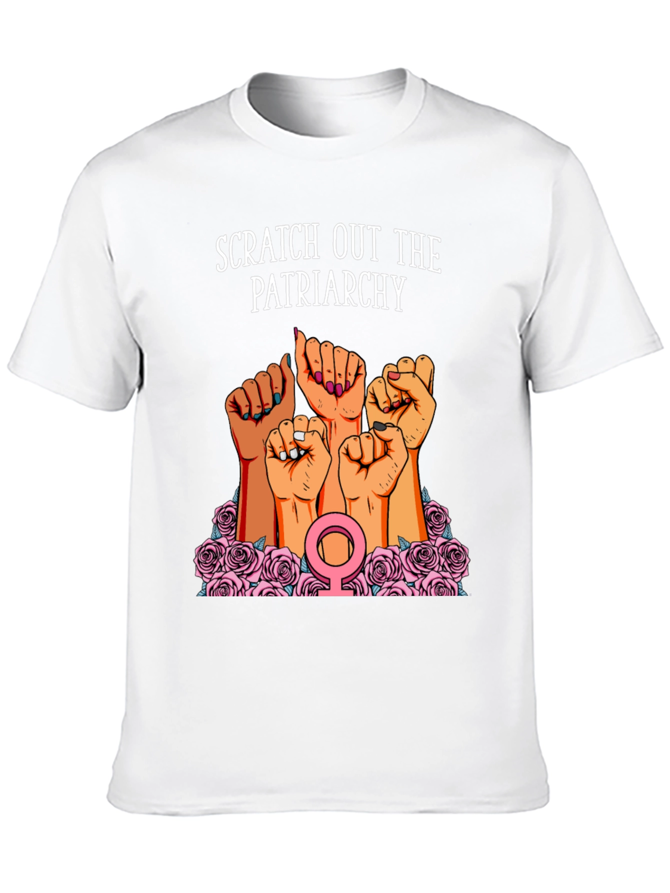Scratch Out The Patriarchy Womens T-Shirt