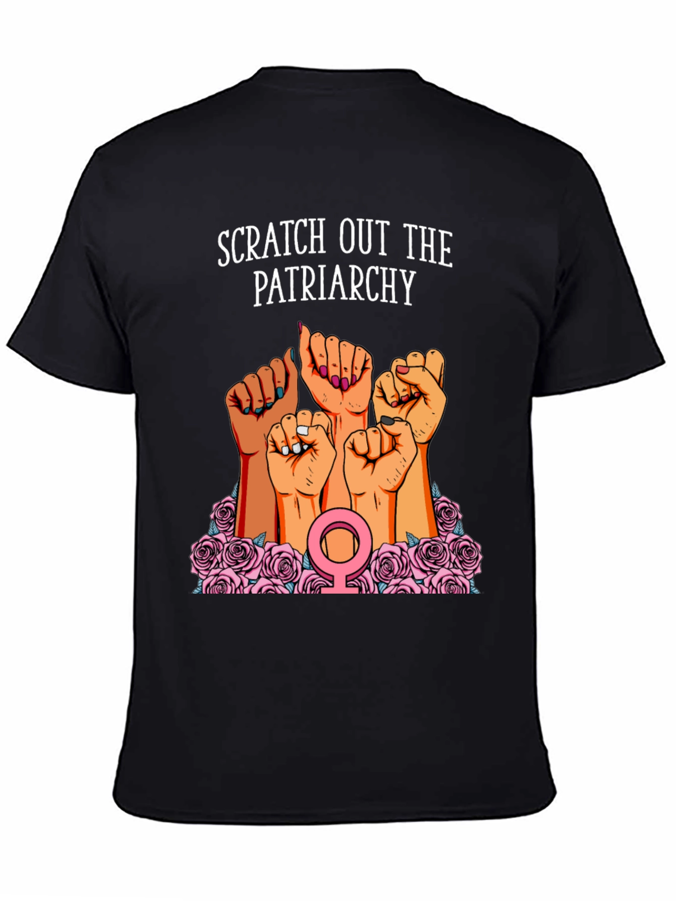 Scratch Out The Patriarchy Womens T-Shirt