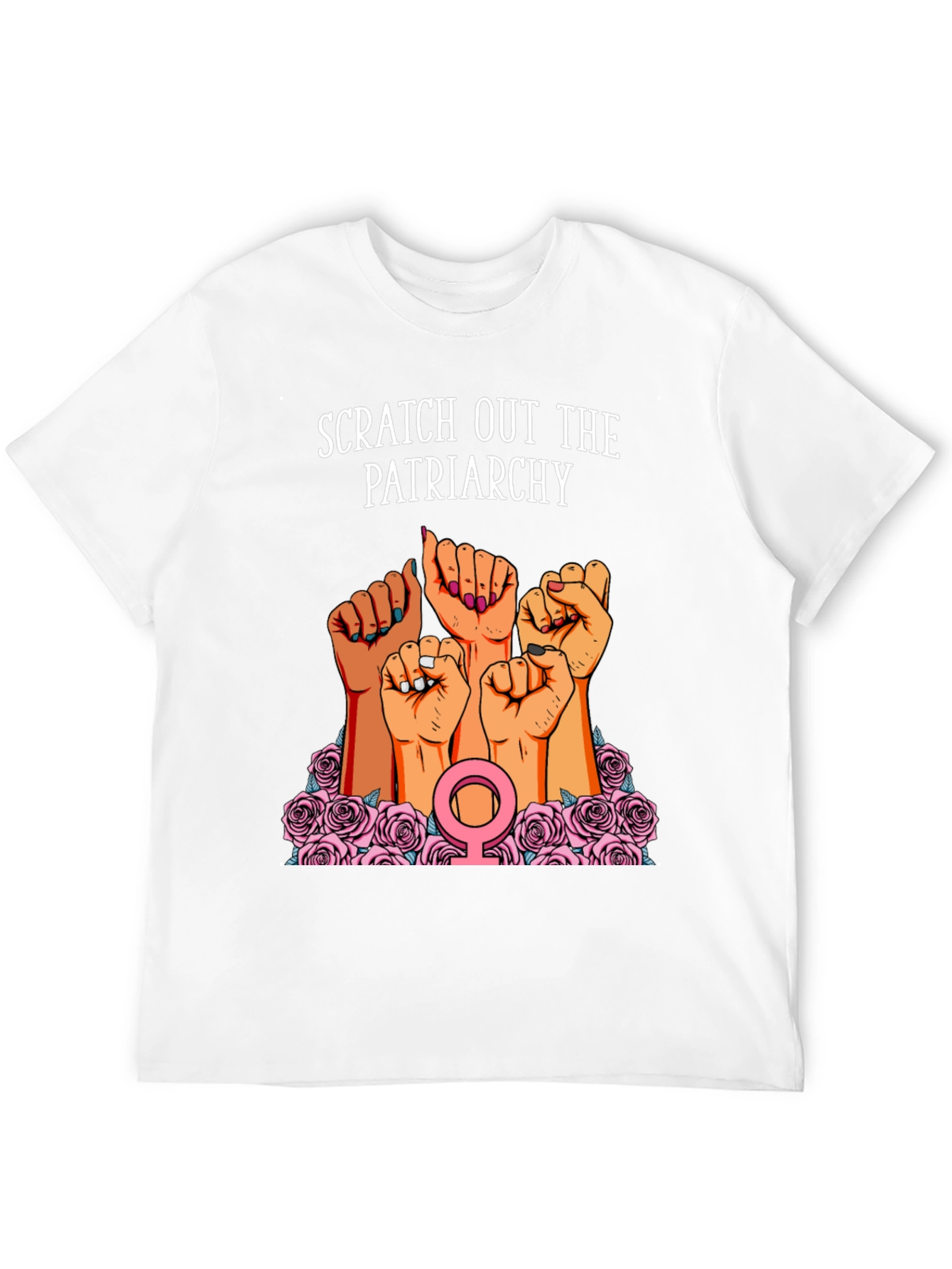 Scratch Out The Patriarchy Womens T-Shirt