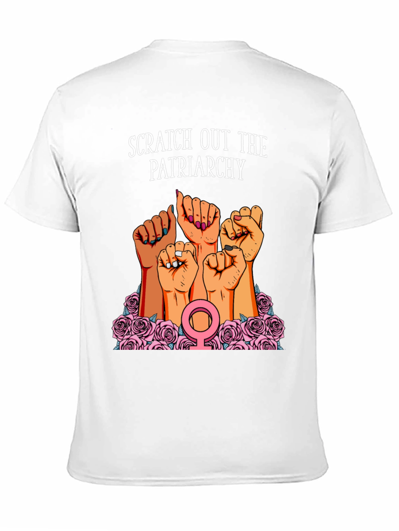Scratch Out The Patriarchy Womens T-Shirt