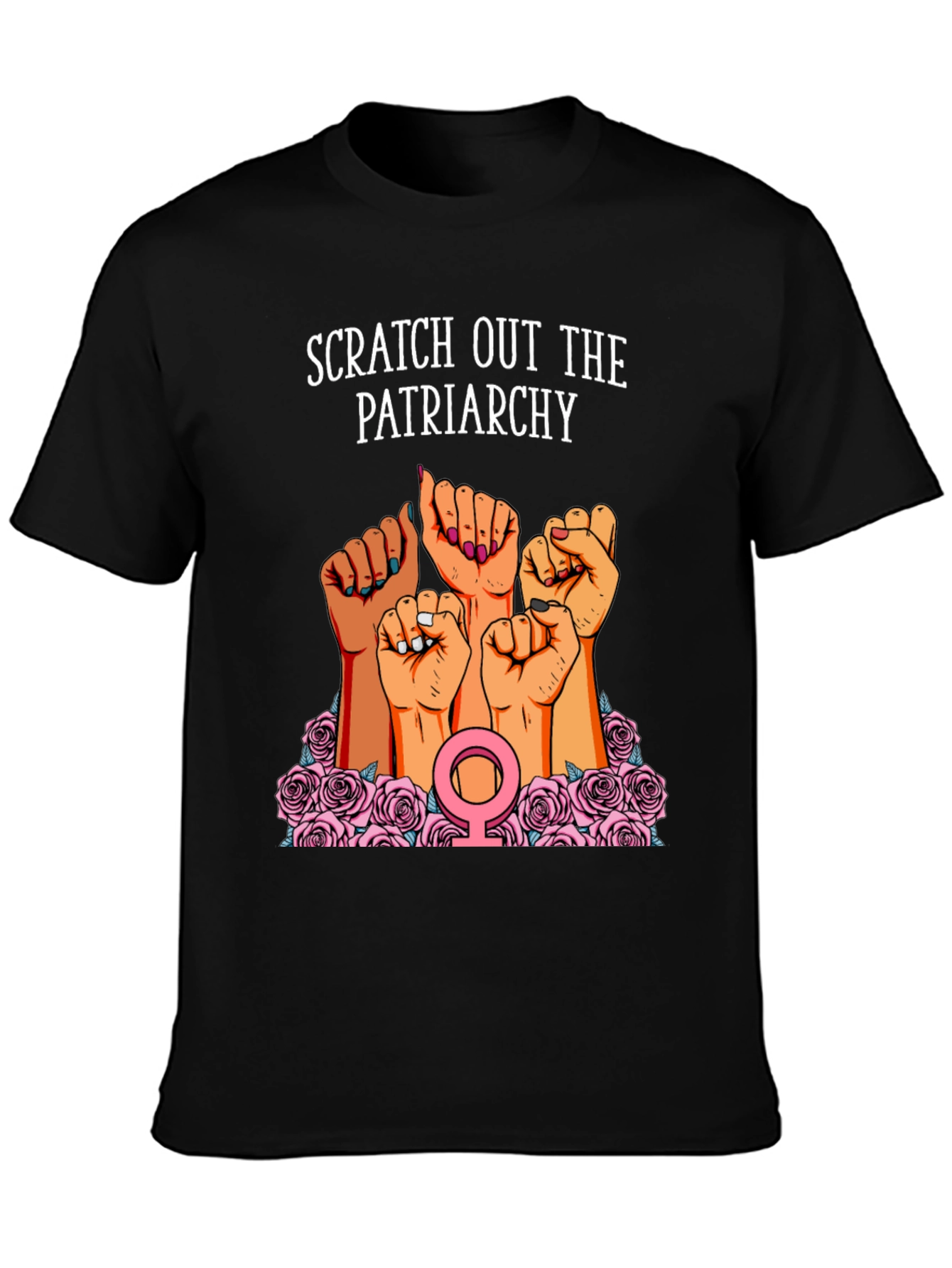 Scratch Out The Patriarchy Womens T-Shirt