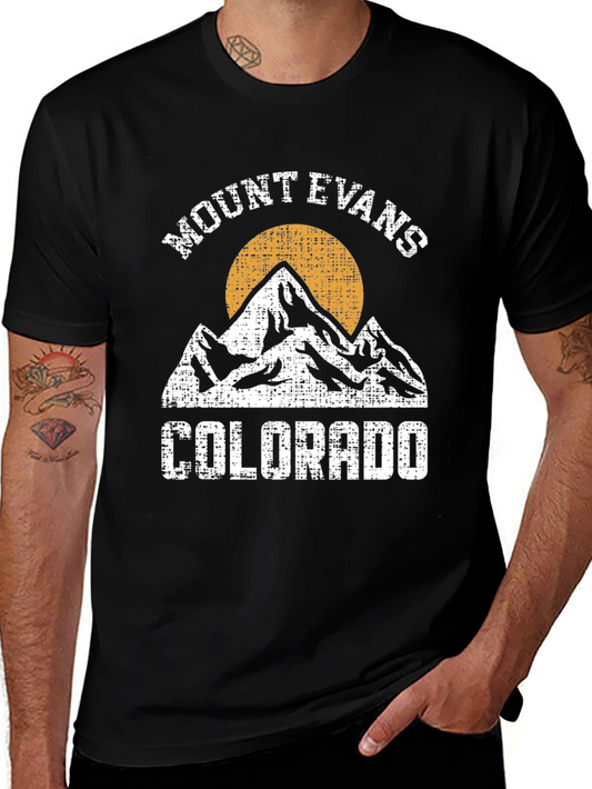 Mount Evans Colorado Graphic T-Shirt