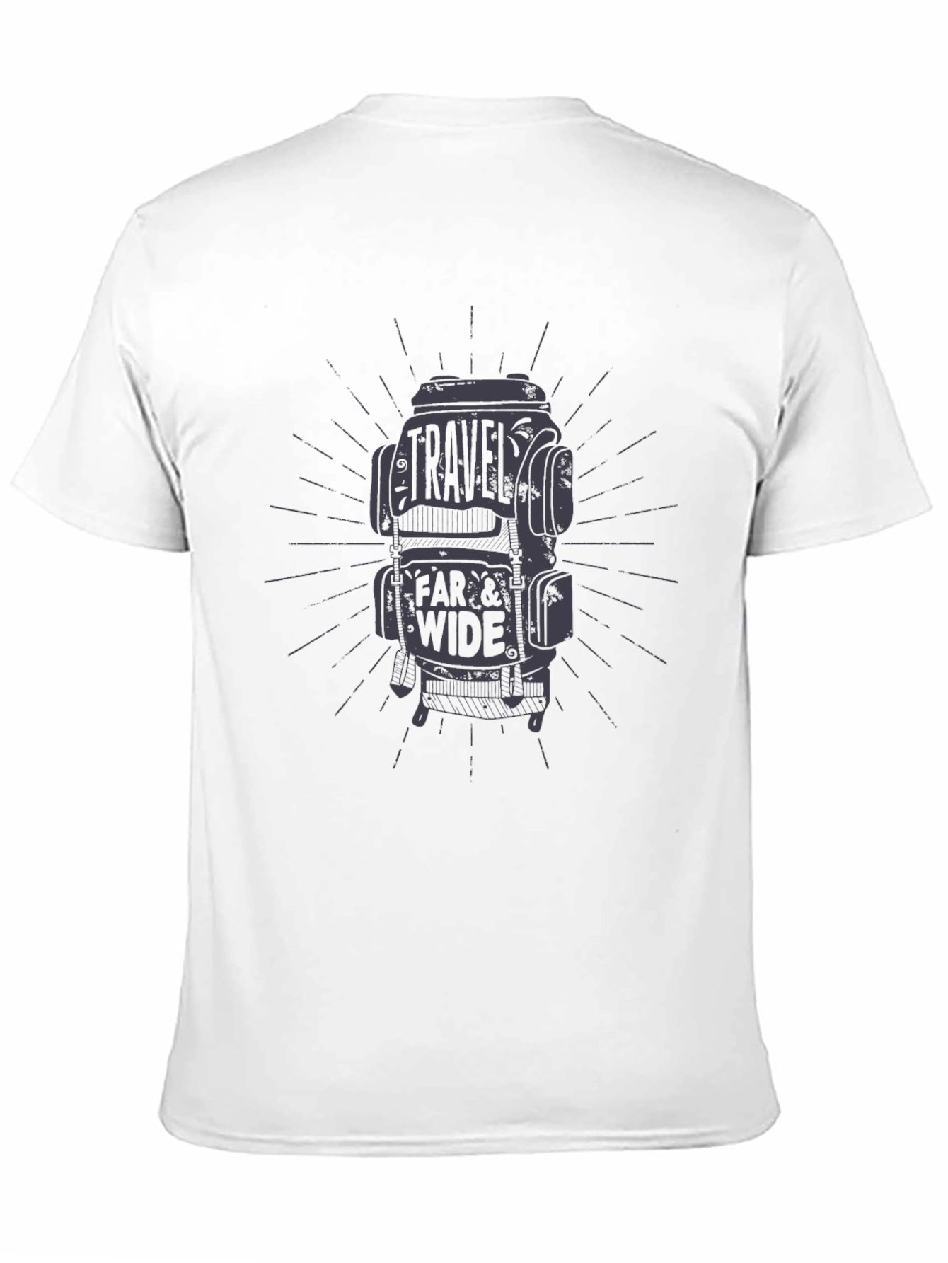 Travel Far & Wide Graphic Tee - Adventure Ready!
