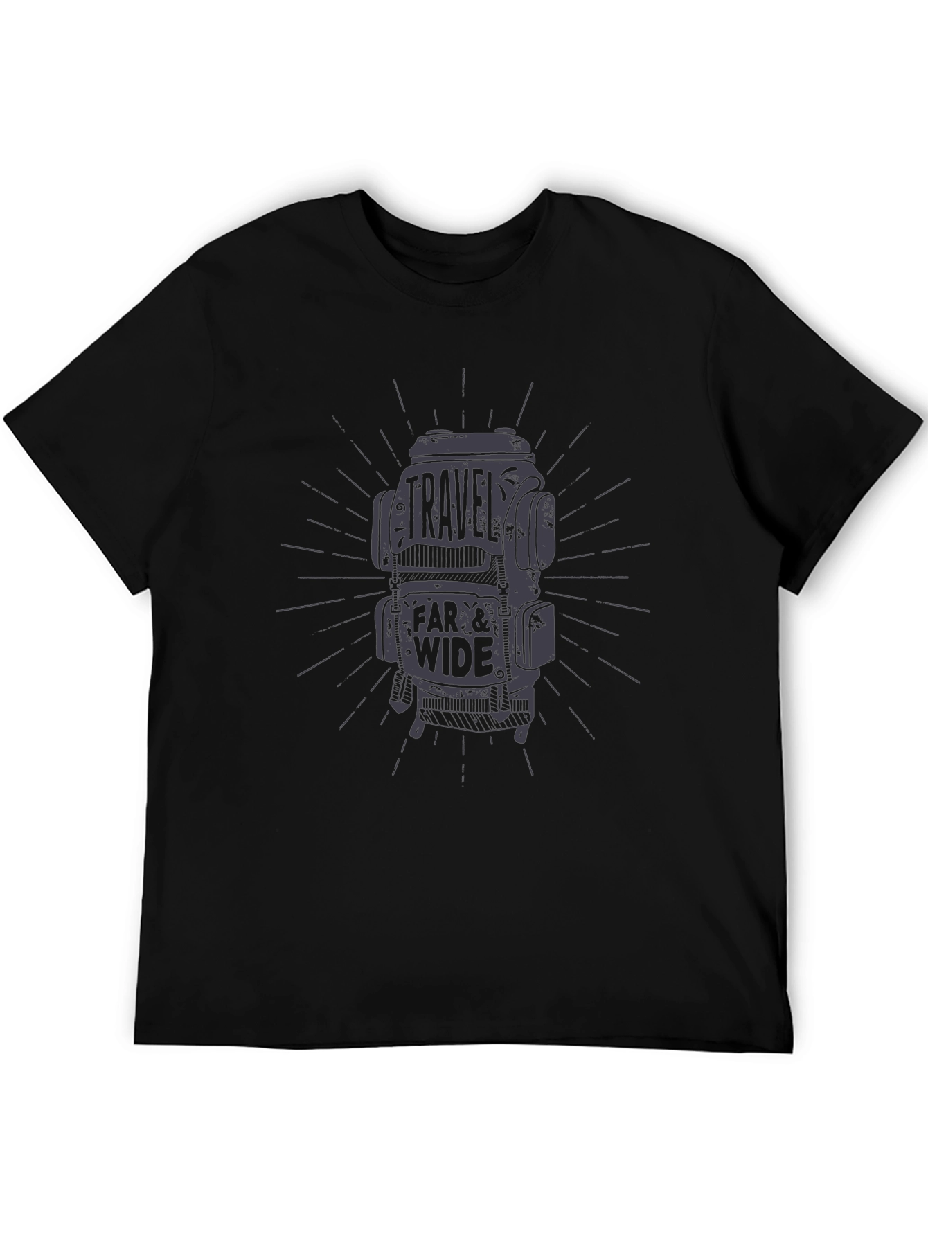 Travel Far & Wide Graphic Tee - Adventure Ready!