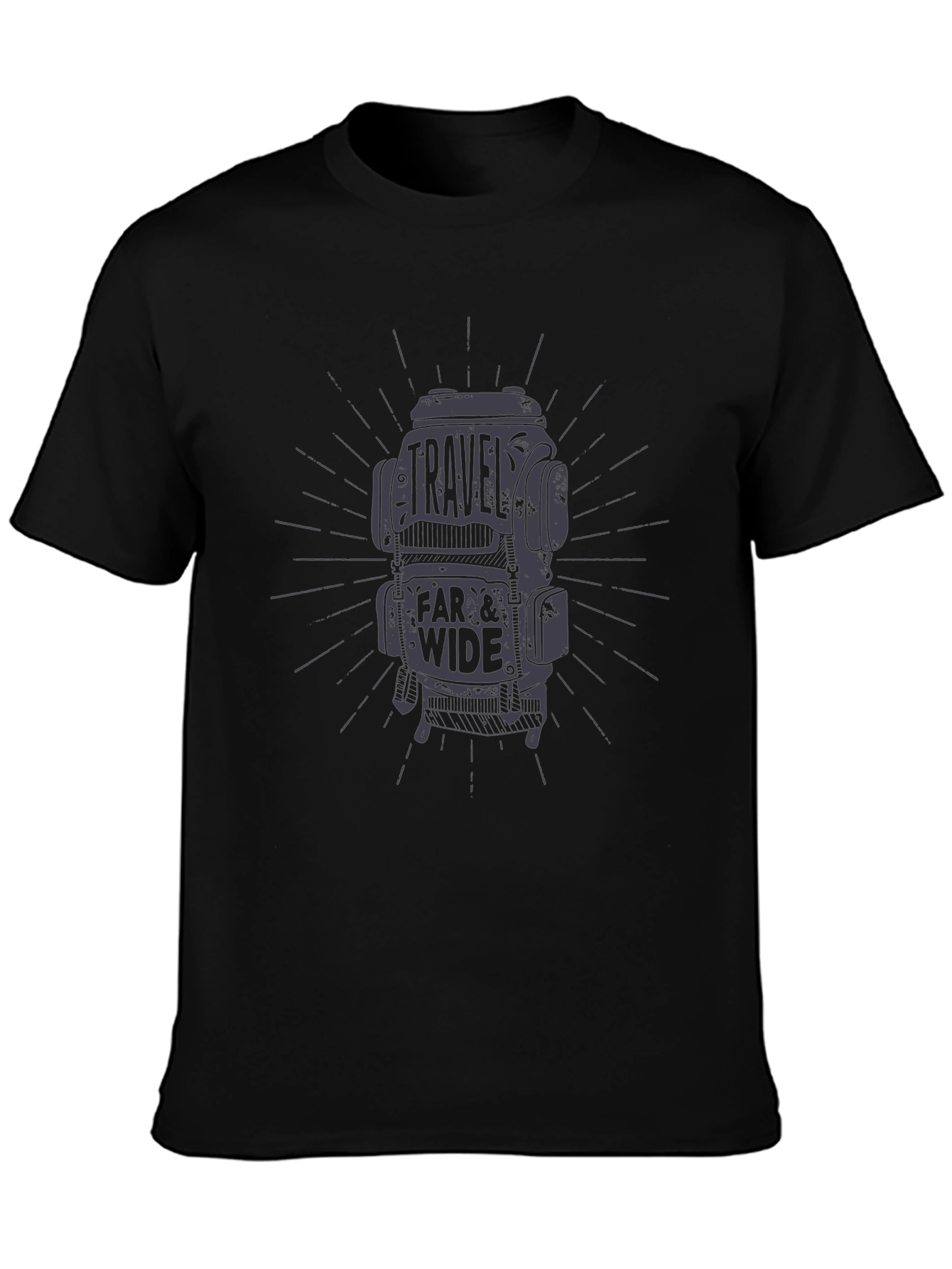 Travel Far & Wide Graphic Tee - Adventure Ready!