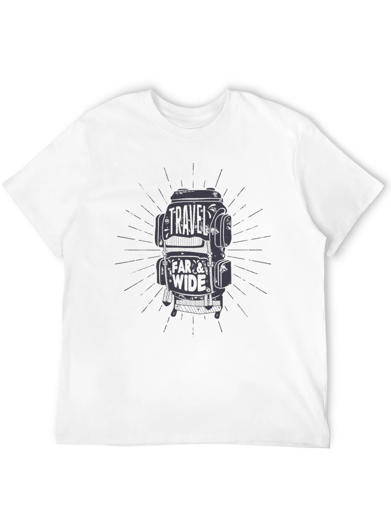Travel Far & Wide Graphic Tee - Adventure Ready!