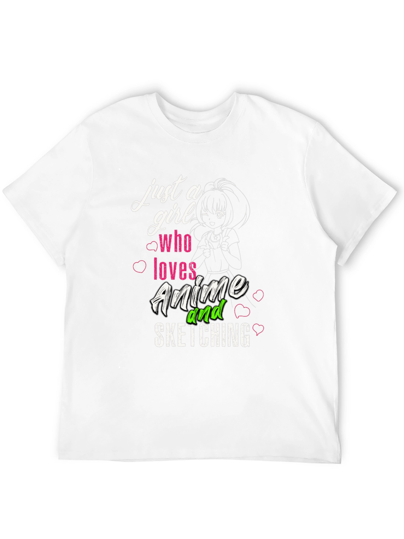 Anime & Sketching Graphic Tee