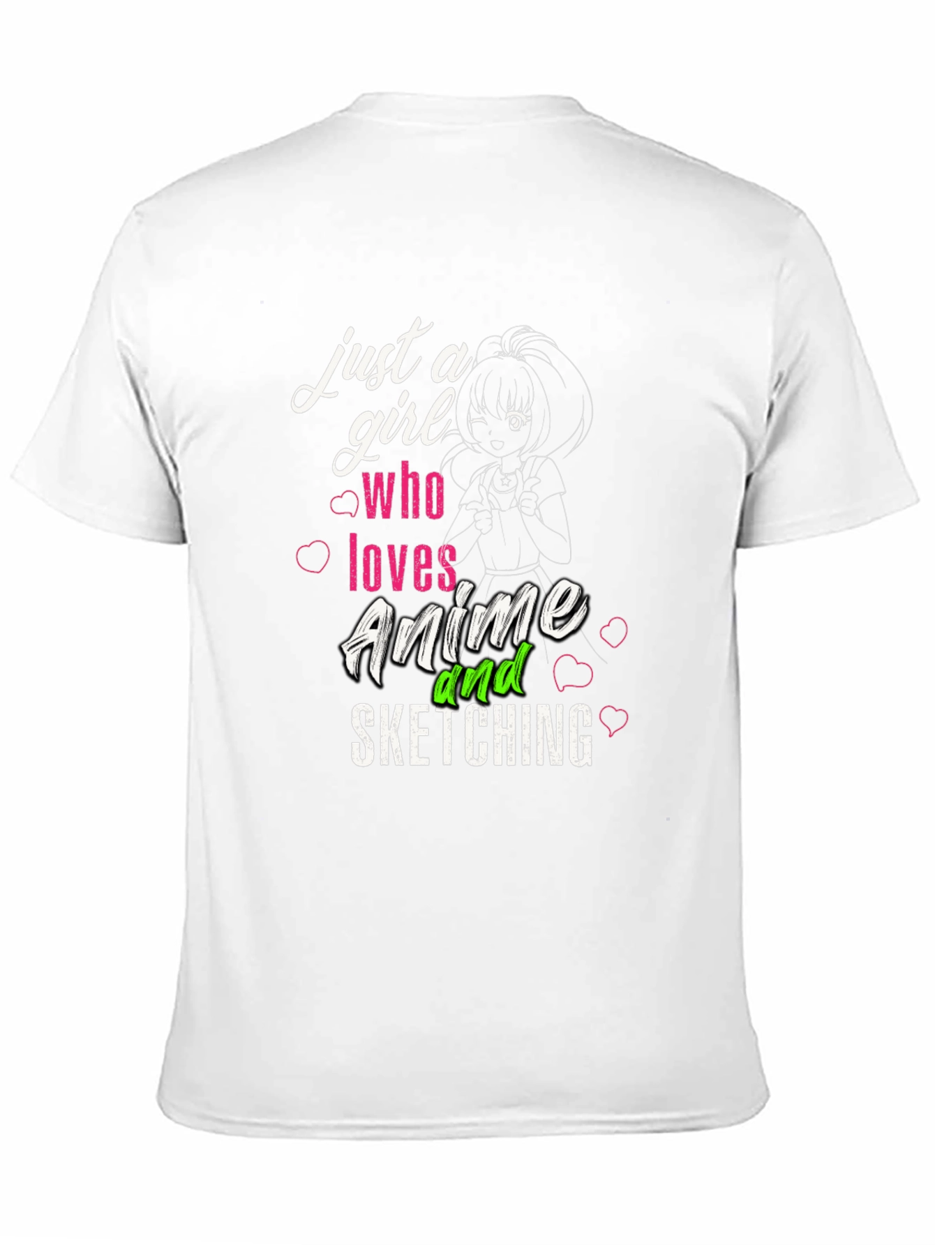 Anime & Sketching Graphic Tee