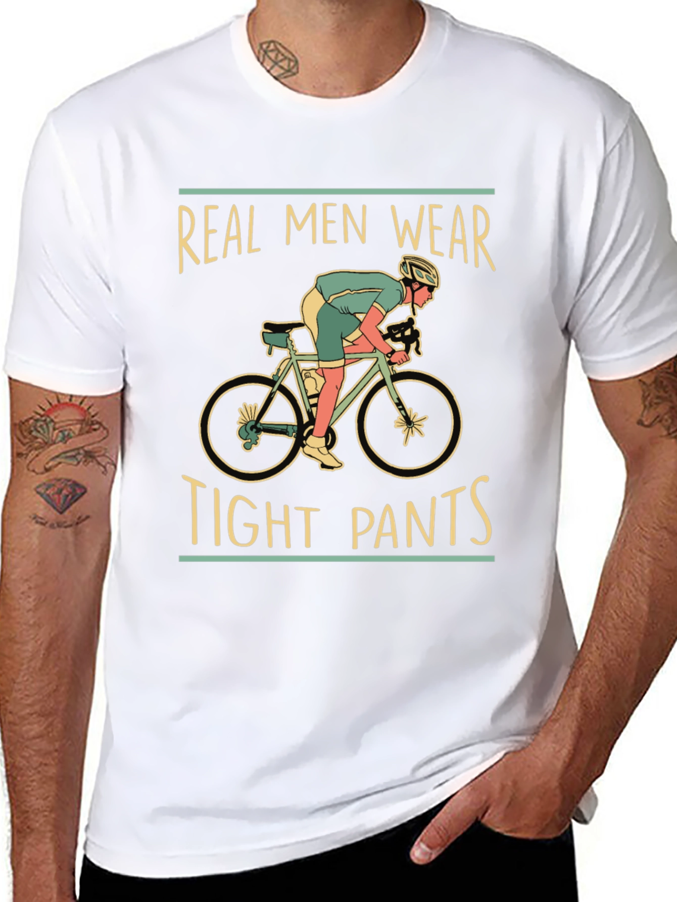 Real Men Wear Tight Pants T-Shirt