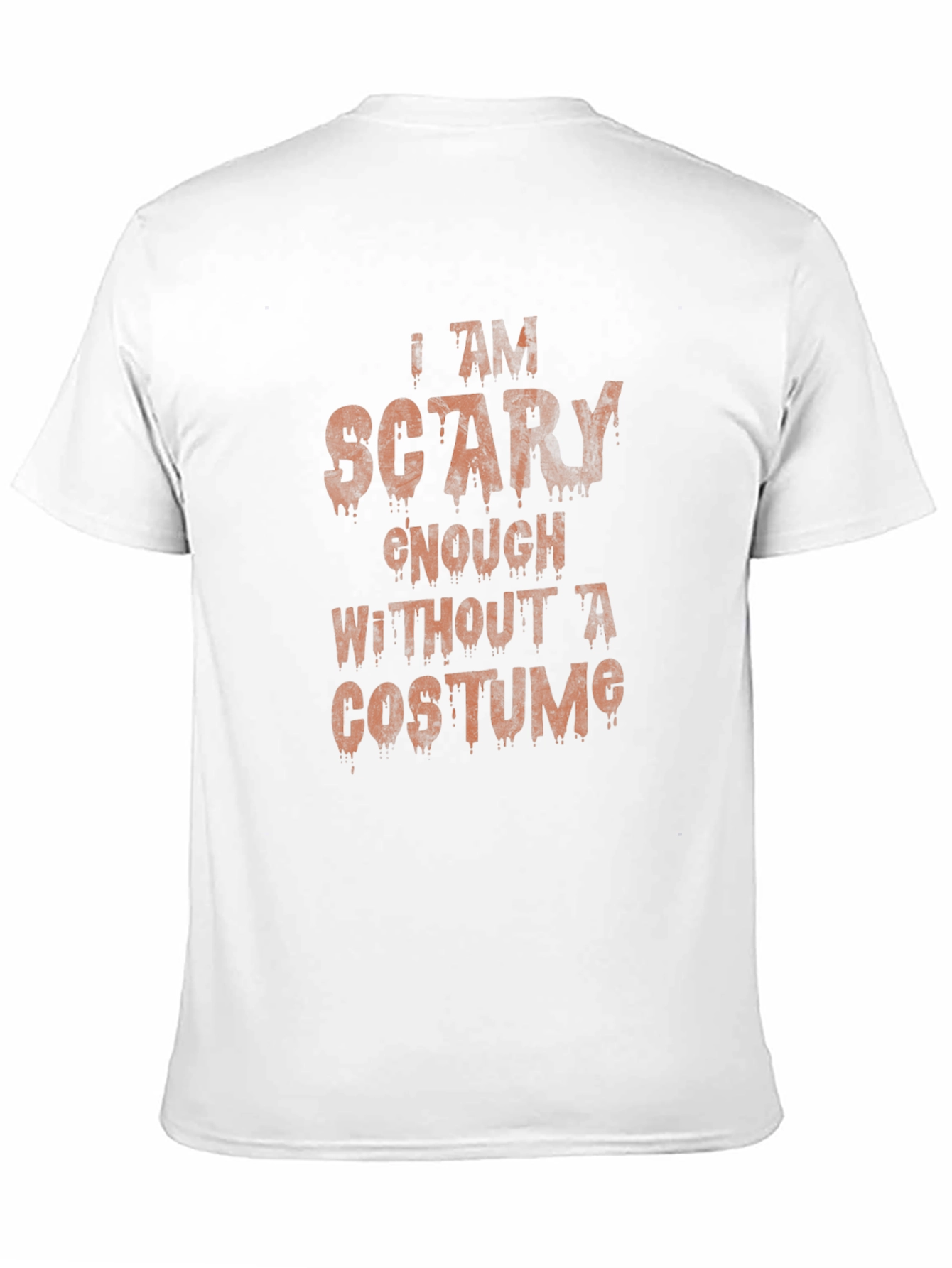 Scary Enough Halloween T-Shirt - Costume Alternative