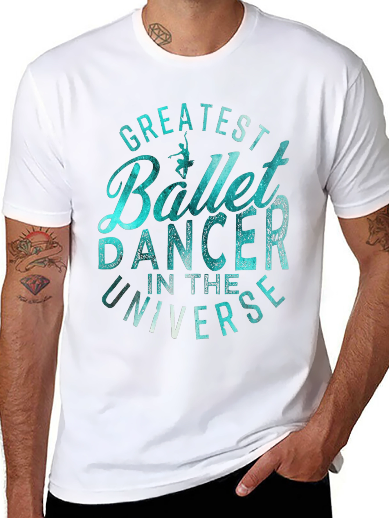 Greatest Ballet Dancer Universe Graphic T-Shirt