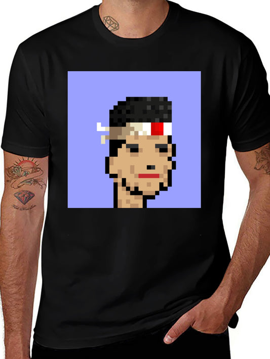 Pixel Punk T-Shirt - Cool Crypto Art Tee