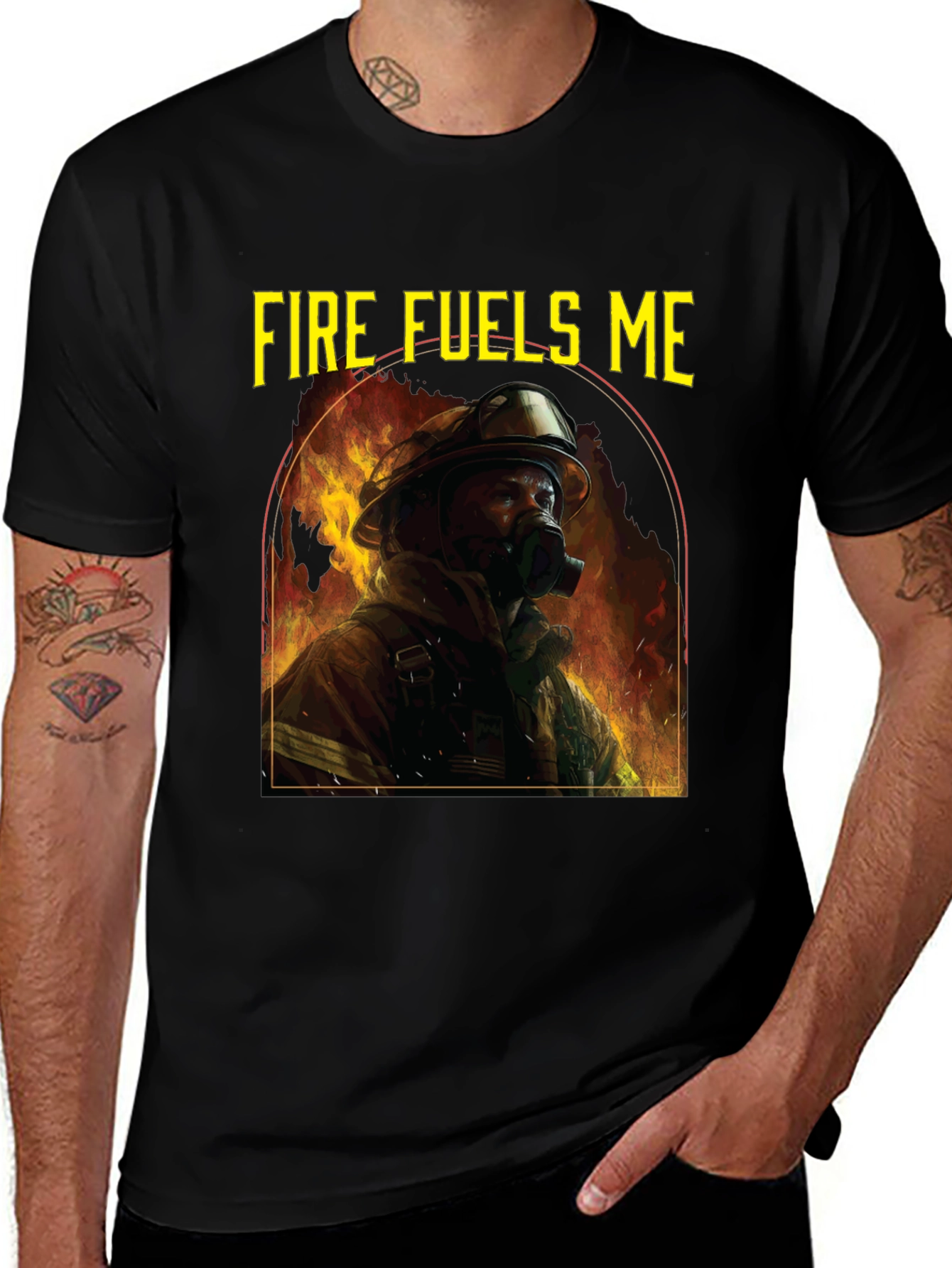 Fire Fuels Me Graphic T-Shirt
