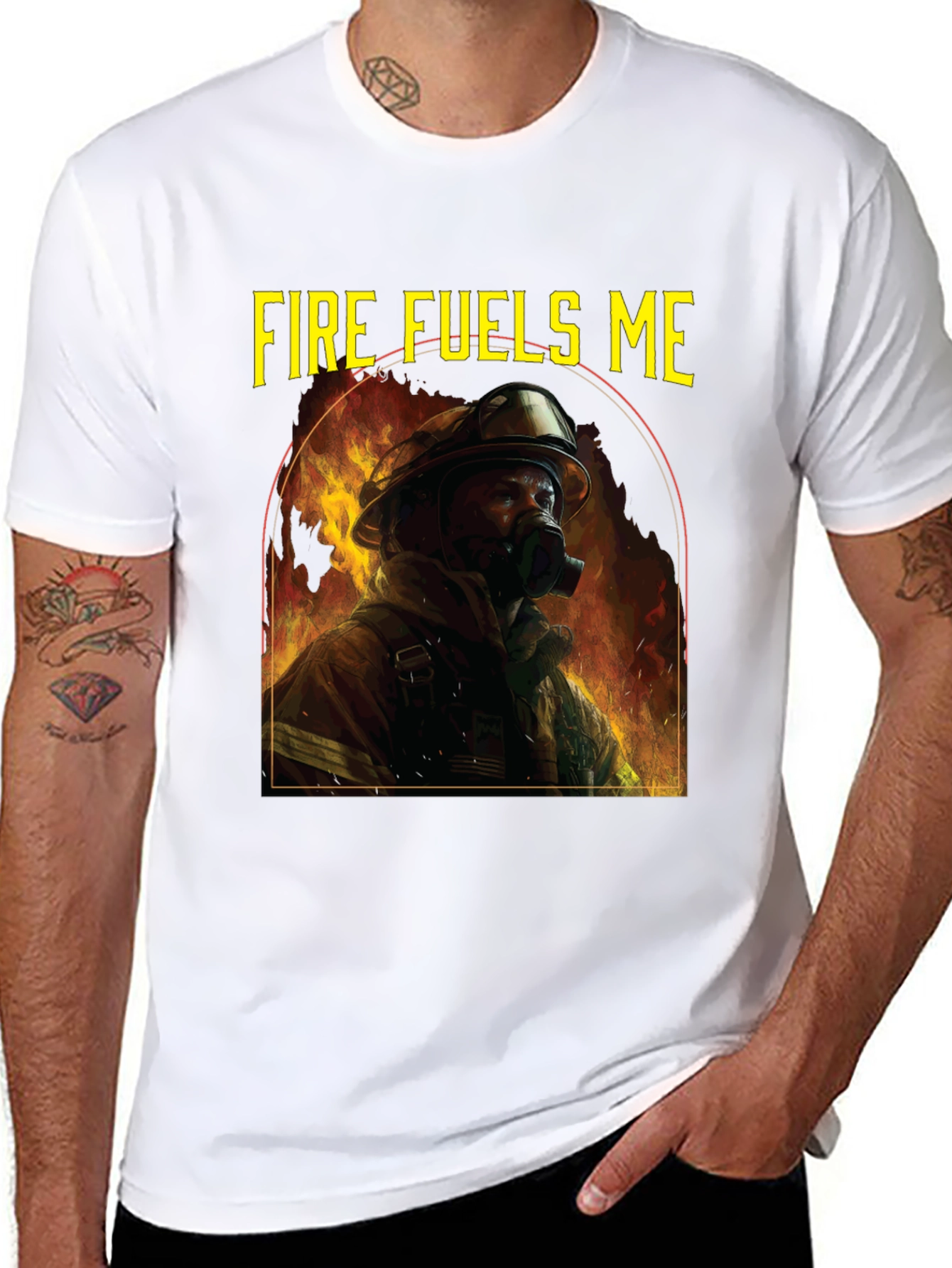 Fire Fuels Me Graphic T-Shirt