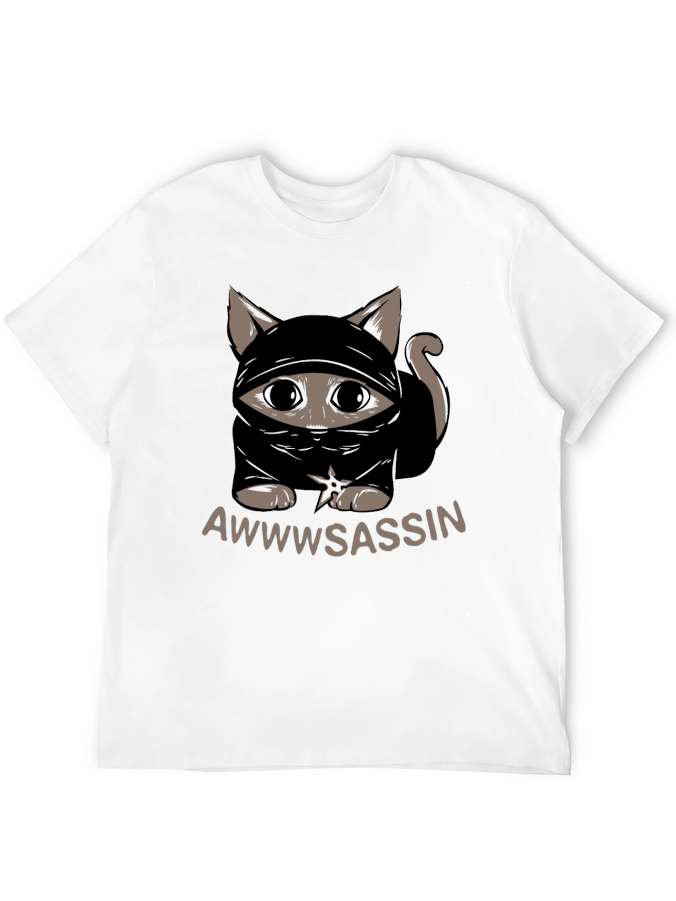 Awwwsassin Ninja Cat T-Shirt